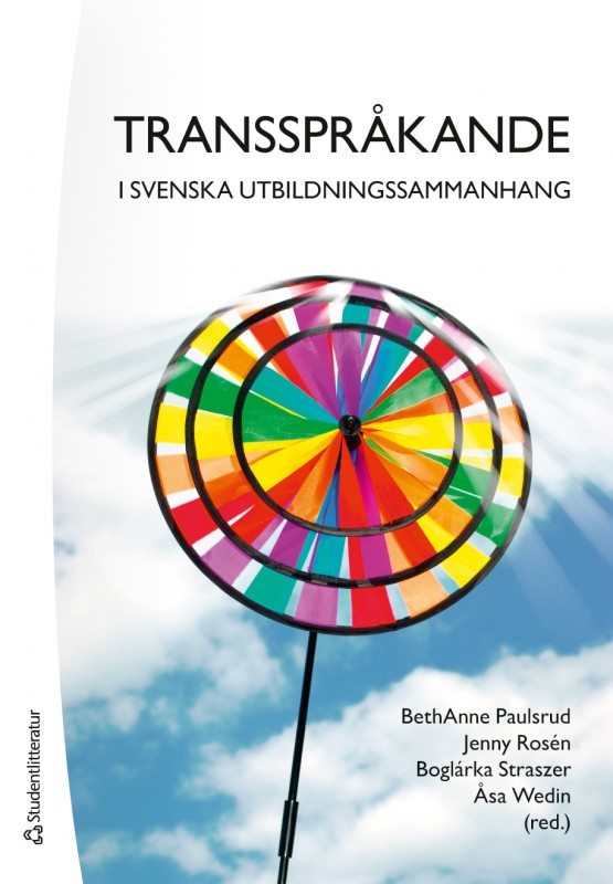 Bilden visar omslaget till boken Transspråkande. 