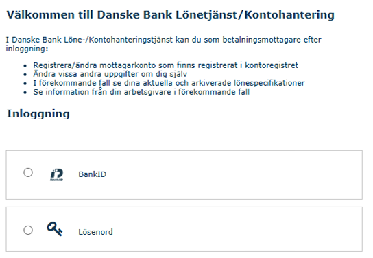 Sk&auml;rmbild kontohantering