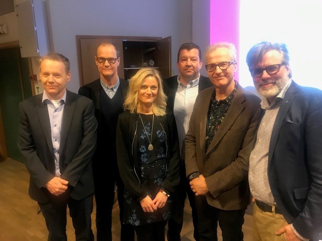 Christer Mattsson & Richard Millings, Segerstedtinstitutet, Magnus Ström, platschef ABB Ludvika, Einar Botten, HR-chef Spendrups Tomas Axelson, Sara Irisdotter Aldenmyr, Jonas Stier, Högskolan Dalarna