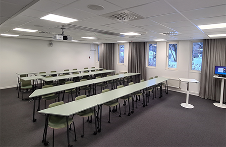Möblering lärosal Campus Falun
