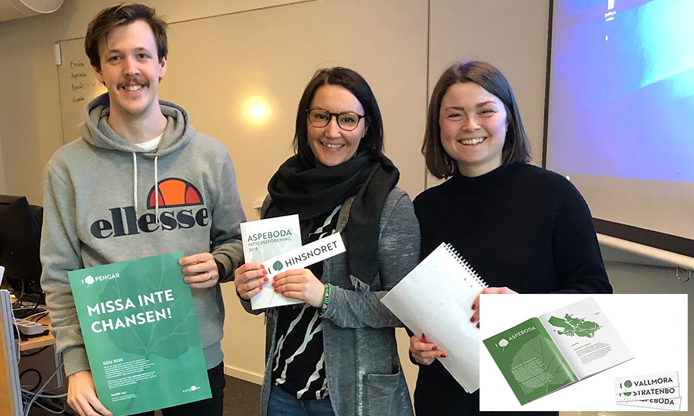 Andreas Jansson, Johanna Gunnare and Hanne Kringstad