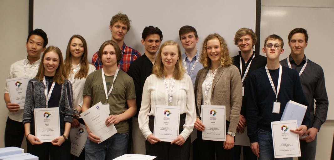 Winners of the Unga forskare event 2018