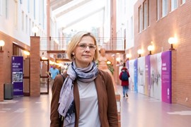 Prefekt Maria Jansdotter Samuelsson vid institutionen för lärarutbildning
