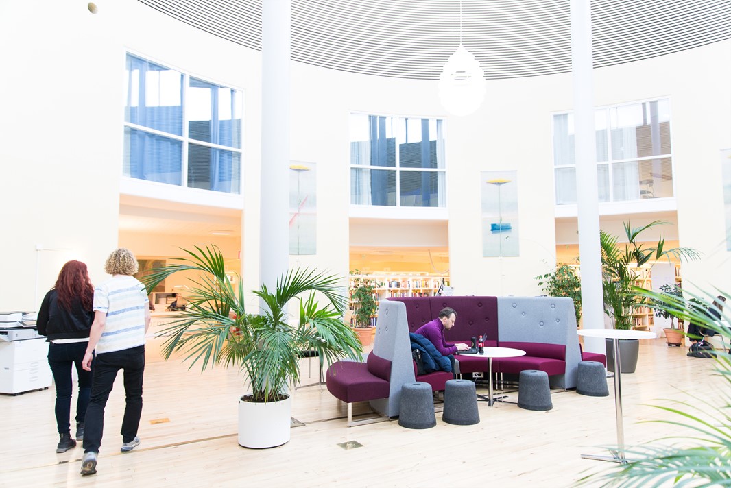 Bibliotelet Campus Borlänge.