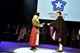 Promotor Dekan Lars Rönngård utser Lena Willemark till Hedersdoktor vid Högskolan Dalarna.