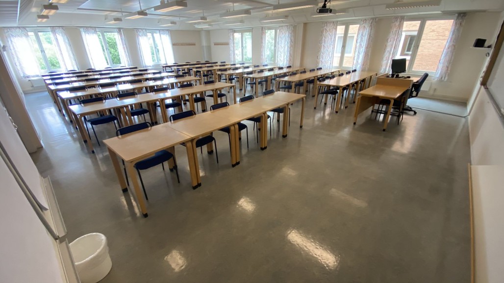 möblering av sal
