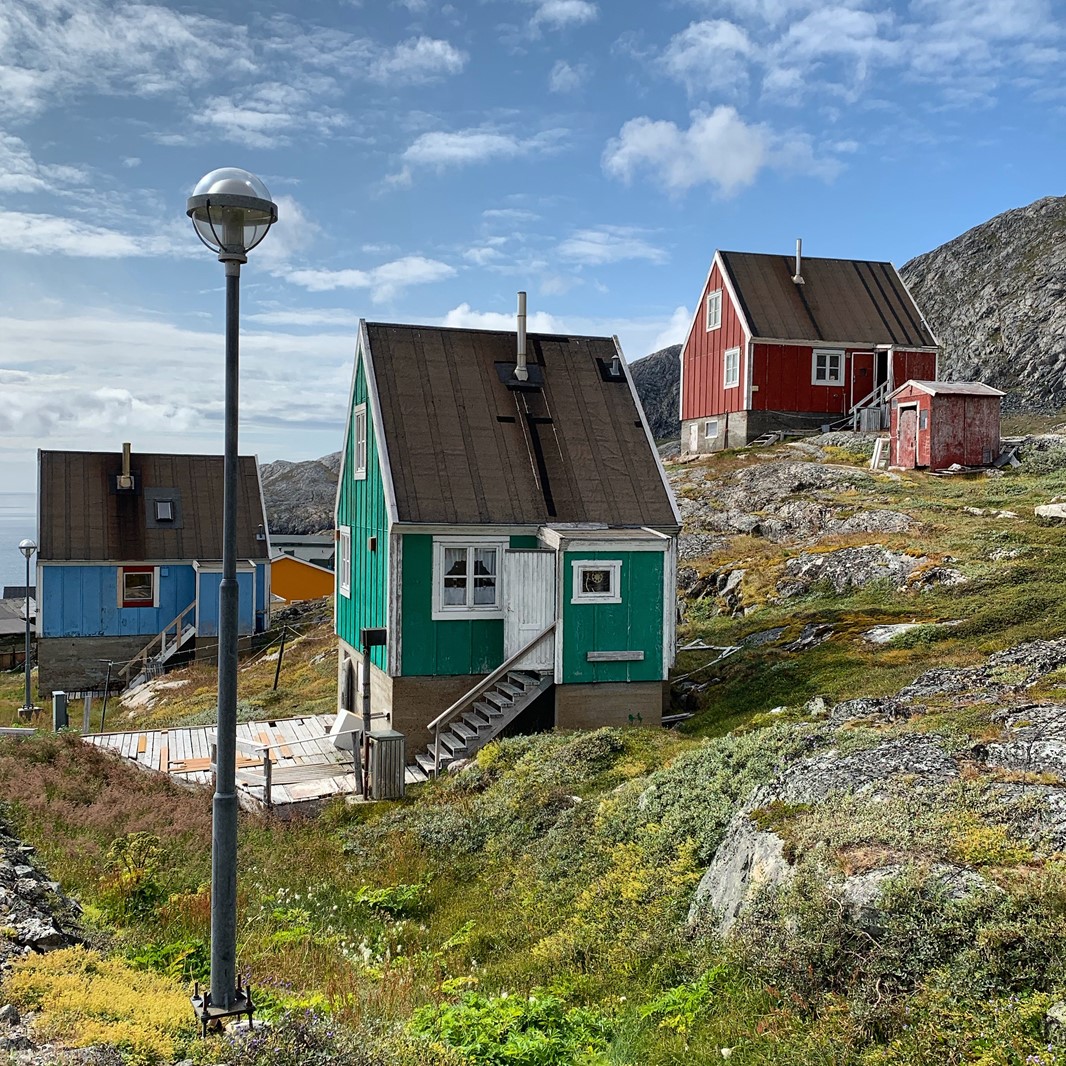 Houses on Grönland