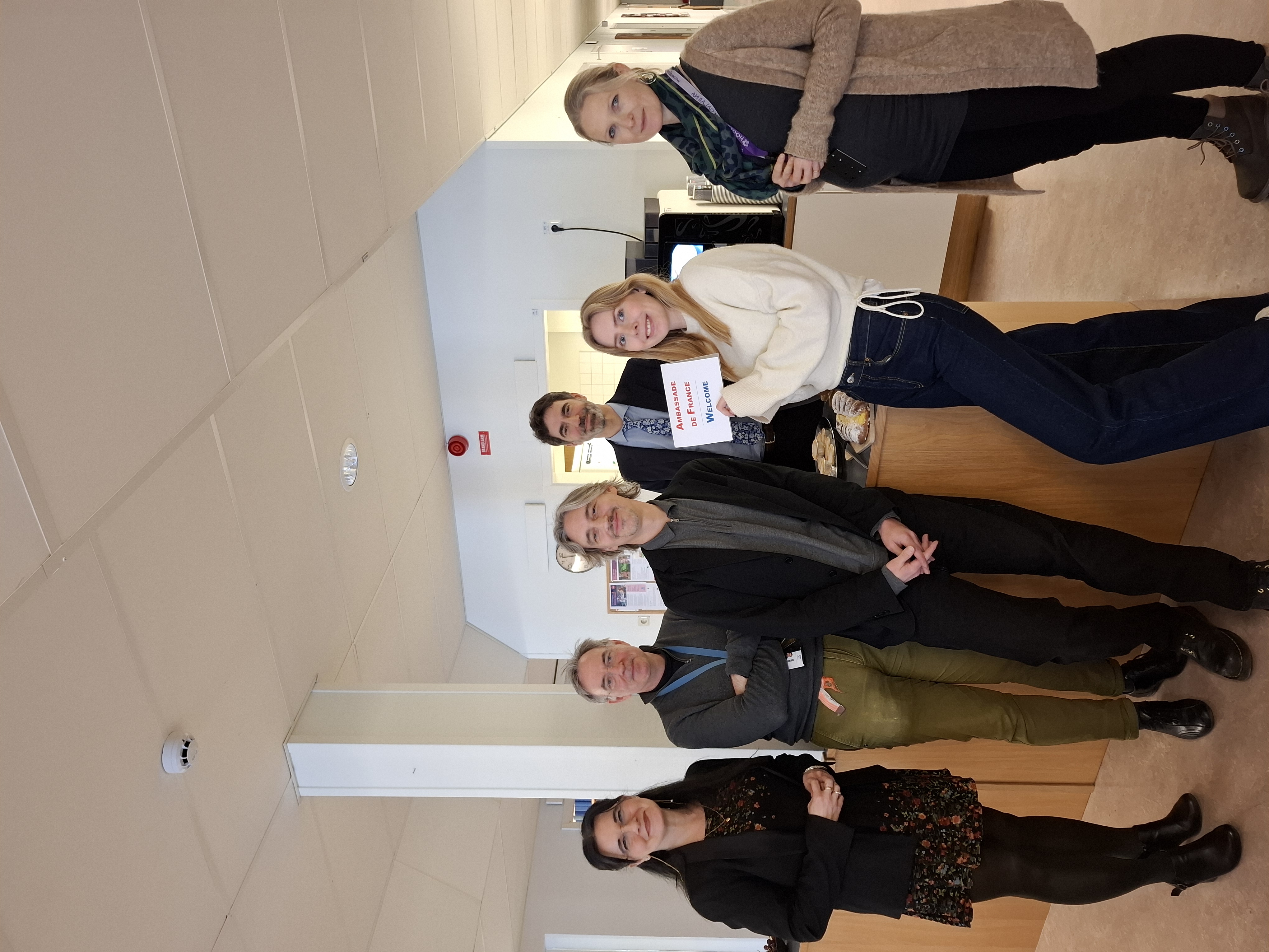 Franska delegationen i Falun