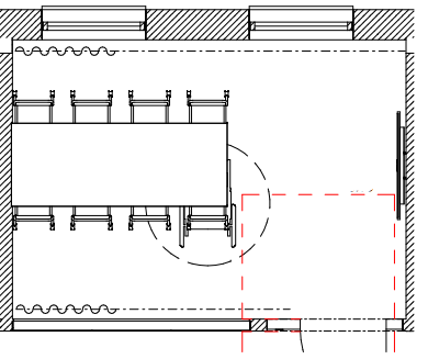 Möblering grupprum B202