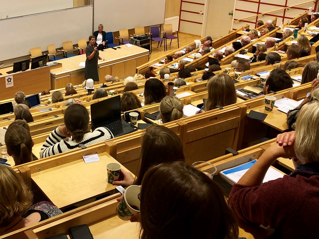 Över 200 personer kom till informationsdagen om prostitution och människohandel.