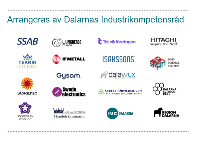 Loggor f&ouml;r Dalarnas Industrikompetensr&aring;d