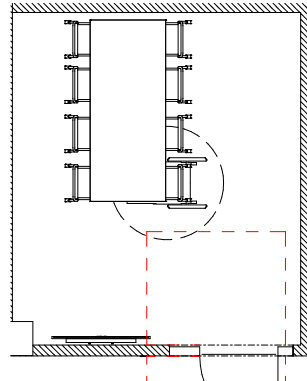 Möblering grupprum B210