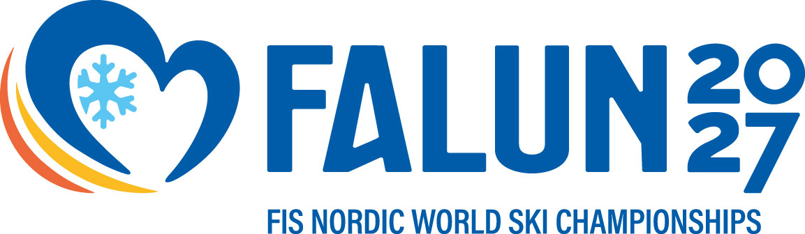 Logga för VM i Falun 2027
