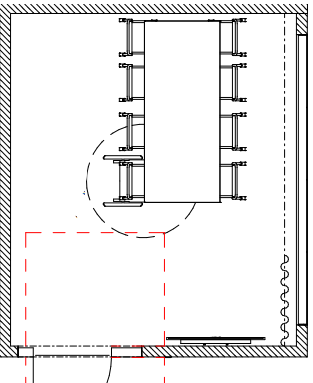 Möblering grupprum B211