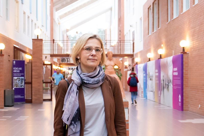 Maria Jansdotter Samuelsson, akademichef vid Akademin utbildning, hälsa och samhälle.