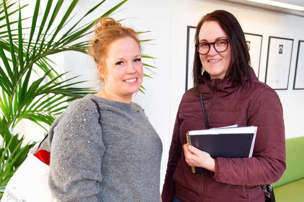Therese Gunnars och Eveline Ekman