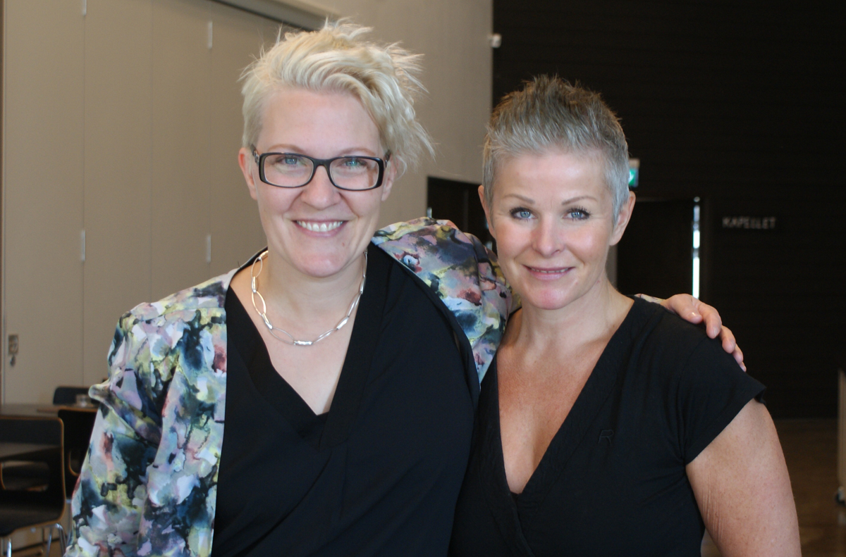 Linda Wallin and Angelika Ekholm, Directors from Business and Industry, attended the ceremony.
