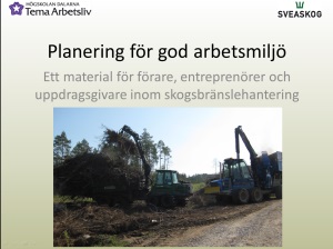 startbild bildspel planering för god arbetsmiljö