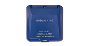 Bild på lockdownknapp