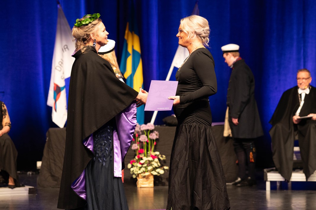 Doctors awarded their doctoral degree by another university